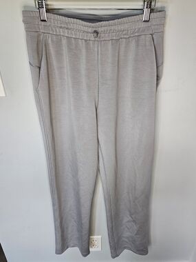 Along Fit Gray Athleisure Pants | Size M | Drawstring Waist | Side Pockets